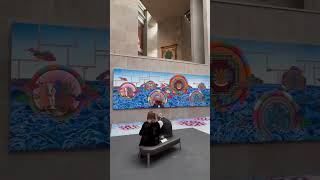 MANDALAS EXHIBITIONNYCshortsvideo shortvideo shorts short travel newyork indian tibetan [upl. by Ramyaj744]