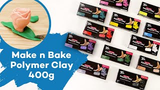 Make n Bake Polymer Clay 400g Product Demo [upl. by Quincey437]