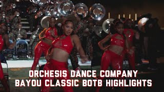 Grambling State University  Orchesis Dance Company  Bayou Classic BOTB Highlights 2023 🔥 4k [upl. by Lathrop]