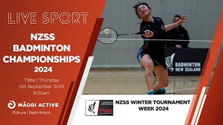 Girls Division One  NZSS Badminton [upl. by Tristam]