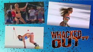 Ultimate Bikini Ski Girls  Whacked Out TV [upl. by Davidde]