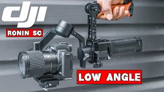 DJI Ronin SC Low Angle Shooting Hack  Shoot Underslung like the RSC 2 [upl. by Spanjian]