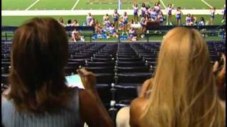 Dallas Cowboys Cheerleaders Practice  2002 [upl. by Kentiggerma]