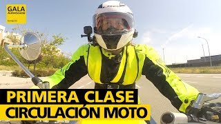 🛵 1ºClase de Circulación en Moto Conducir por ciudad😱 [upl. by Rolph]