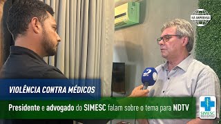 Violência na saúde Santa Catarina é o 5º estado com mais casos contra médicos [upl. by Yelrac]