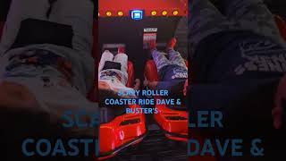 Scary roller coaster ride fails shortsvideo viral arcadegames game daveandbusters family [upl. by Kristopher]