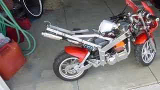 110cc X6 Pocket Bike [upl. by Curson]