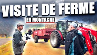 VISITE FERME OVINS EN MONTAGNE  SebAgri [upl. by Atteras]