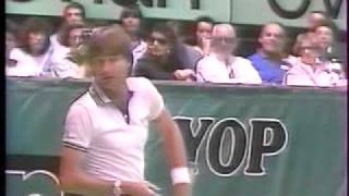 McEnroe vs Connors Final  Toulouse 1989  0111 [upl. by Meehahs]