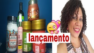 Comprinhas de produtos para cabelo super lançamento [upl. by Ateuqram2]