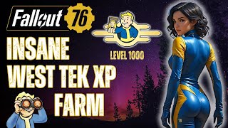 BEST West Tek XP Farming Route in Fallout 76 [upl. by Candy749]