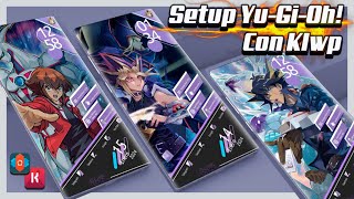 🔥PERSONALIZA tu CELULAR como un PRO  ESTILO ANIME YUGIOH SETUP ANDROID CON KLWP y NOVA LAUNCHER [upl. by Maximilianus]