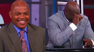 Charles Barkley Brings Shaq to Tears by MOCKING Kendrick Perkins Racist MVP Claim Inside the NBA [upl. by Massimo]