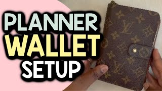 HOW TO USE A POCKET PLANNER AS A WALLET [upl. by Longley880]