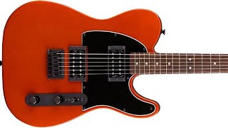 Squeir affinity telecaster HH review [upl. by Aynosal]