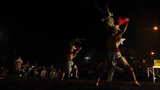 CLIP ONE SHOT  DAYAK DANCE AT 2017 INDIGENOUS CELEBRATION IN PALANGKARAYA [upl. by Elac]