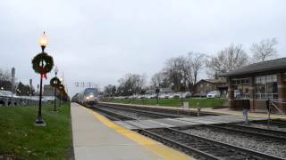 Amtrak 93 East  Westmont IL [upl. by Gillan256]