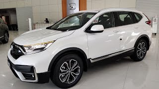 This is 2022 Honda CRV White Color  Exterior and Interior Walkaround [upl. by Nalro]