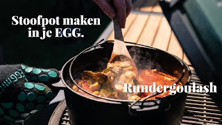 Stoofpot maken in je EGG  Big Green Egg Live [upl. by Mcmath]