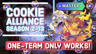 213 Cookie Alliance MASTER is EASY With This Team  Cookie Run Kingdom [upl. by Einaled535]