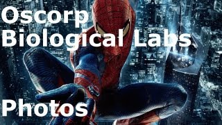 Amazing SpiderMan Oscorp Biological Labs  Photos [upl. by Amrac]