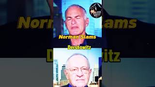 Norman Finkelstein Confronts Alan Dershowitz on Gaza’s Blockade palestine israel usa uk [upl. by Uhsoj]