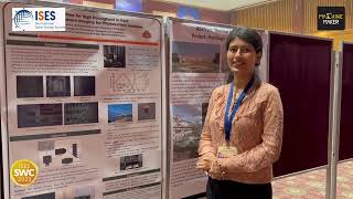 Solar World Congress 2023 Poster Presentation by Riya Sharma [upl. by Mungovan]