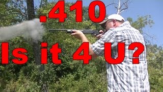 410 IS IT THE RIGHT CHOICE home defense [upl. by Euqinim]