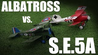 Flite Test  Albatross VS SE5A  REVIEW [upl. by Raynold]