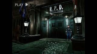 Resident Evil 2 1998 Save Room Music with Heavy Rain amp Thunder Sounds Ambient amp Relaxing [upl. by Eednarb]