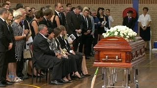 Australia says goodbye to batsman Phillip Hughes [upl. by Cyndy767]