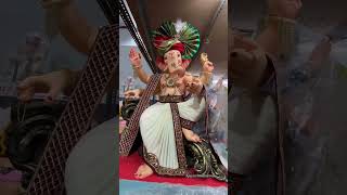 GANPATI BAAPA MORYA 🙏 NAVIN RUPACHI GANPATI 2024 DHOTI FETA GANPATI ganpatibappa bappa [upl. by Sibeal]