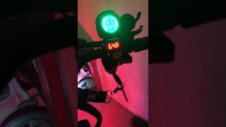 60v bikydom 5600w 50mph scooter thing is mean [upl. by Aerdnna]