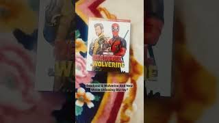 Deadpool amp Wolverine And New Movie Unboxing Bluray 📀 [upl. by Yks]