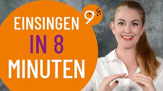 Einsingen in 8 Minuten ohne Blabla Die wichtigsten Übungen für gesundes Singen zum Mitmachen [upl. by Meagan]