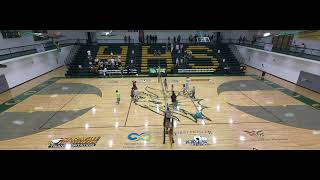 Holyoke High School vs Burlington Girls Varsity Volleyball [upl. by Essirahc]