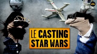 LHistoire racontée par des chaussettes  Le casting de Star Wars [upl. by Yrrek]