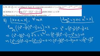 MODEL BAC MATEMATICA INFORMATICA 2022 II 2 [upl. by Terrene]