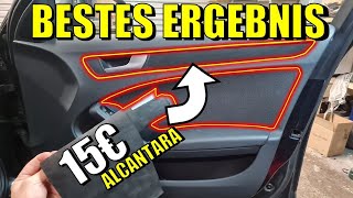 Mit LÖTKOLBEN zum BESTEN Ergebnis billigste aber beste Alcantarafolie  Audi A4 B8 zum Neuauto✅️ [upl. by Tomlinson980]