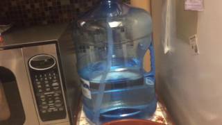 5 Gallon Water Bottle with Pump Demonstration  Stop Wasting Small Bottles [upl. by Uta111]