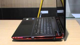 Laptop Gaming Toshiba Qosmio X875Q7190 Video Review Kliknklik [upl. by Mcloughlin]