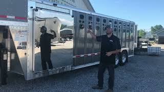 Wilson Livestock Trailer Side Ramps [upl. by Nahtnhoj]