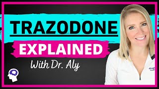 Trazodone Review Uses Dosing Side Effects amp More [upl. by Bazluke]