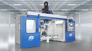 5Achs CNC Fräsmaschine GSF Basis – 3D CNC Bearbeitungszentrum  HG GRIMME SysTech [upl. by Royall534]