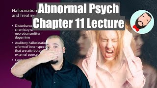 Abnormal Psychology Chapter 11 Lecture [upl. by Kcirdled]