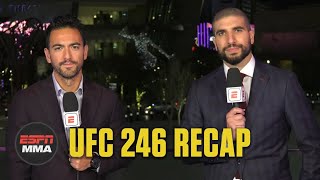 Conor McGregor knocks out Cowboy Cerrone in return  UFC 246 Recap  ESPN MMA [upl. by Dickerson]