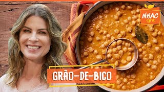 COMO FAZER GRÃO DE BICO DELICIOSO [upl. by Romito101]