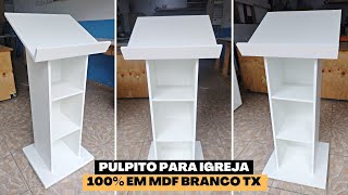 Púlpito para Igreja em MDF  Planeta Moveleiro [upl. by Simmons]