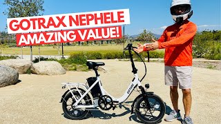 GoTrax Nephele 16 inch Ebike Review it has a unique feature [upl. by Htenaj842]