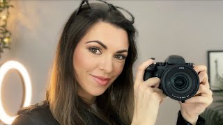 ASMR Cosy Photography Session Shutter Clicks Gentle Adjusting amp Instructions [upl. by Rosol]